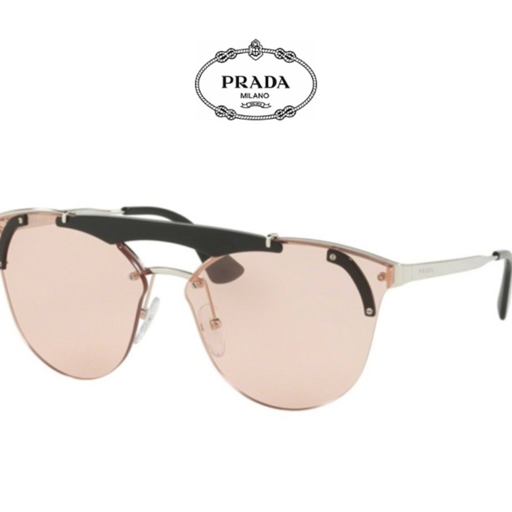 Prada Sunglasses Pink/Silver/Black